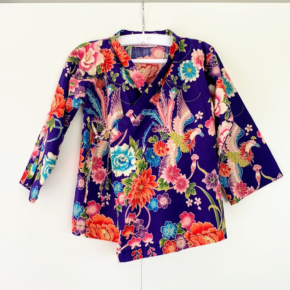 LUCKY WANG NYC / Kimono Okinawa Purple